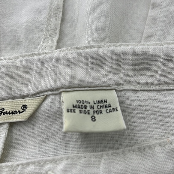 Eddie Bauer Linen Maxi Skirt With Drawstring Waistband - Picture 10 of 10